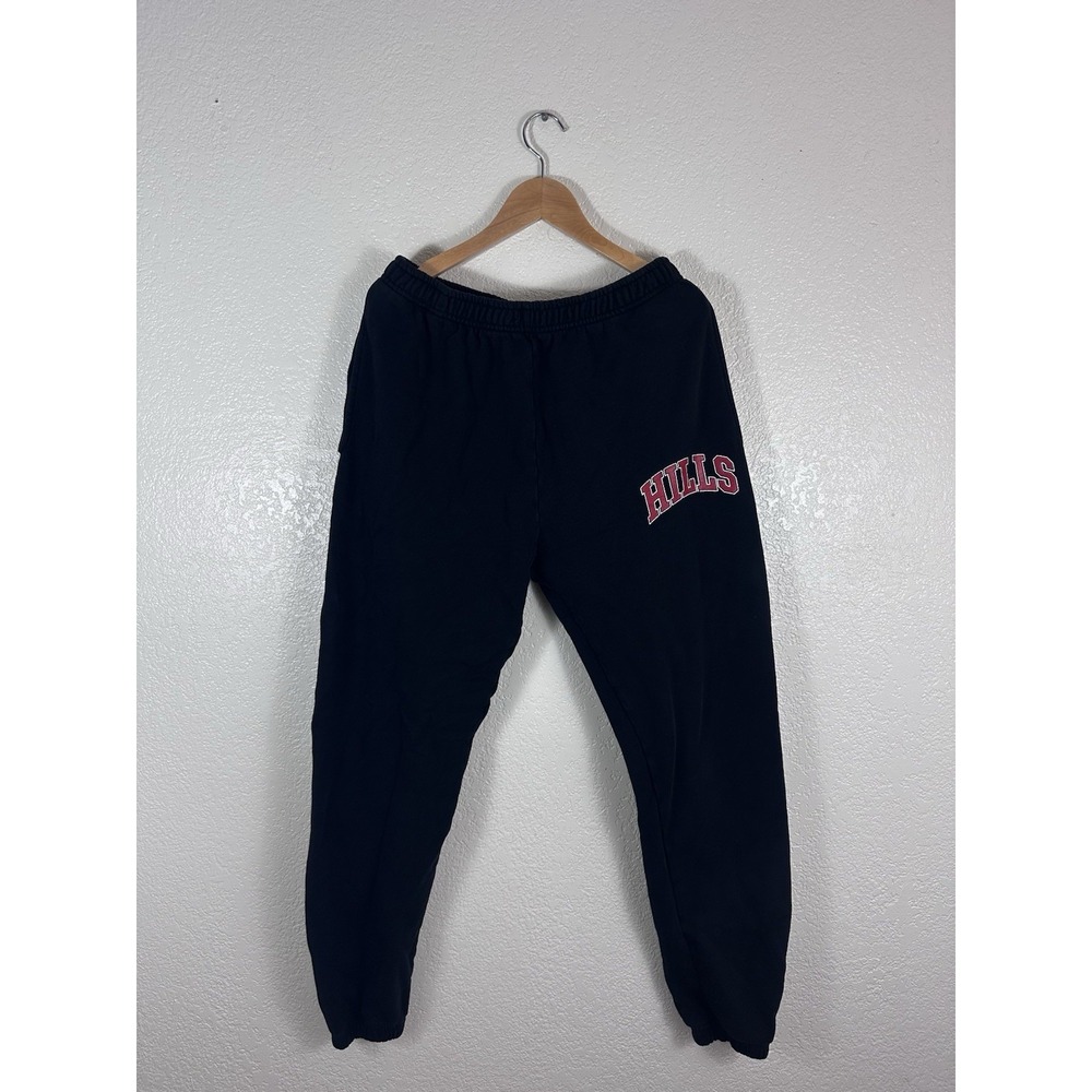 South Central Hills Sweatpants Black Red Hills Logo Made in USA Size Small